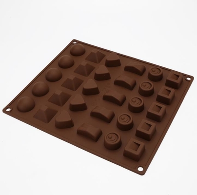 Multi Style Permen Membuat Cetakan, Cetakan Coklat Mini 3d Natal Penyimpanan Mudah