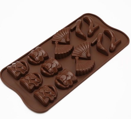 Cetakan Permen Cokelat Keren, Cetakan Coklat Kustom Miniatur Tahan Lama
