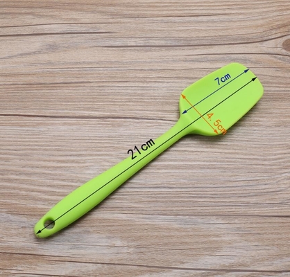 Slat Mini Karet Silikon Sendok Spatula Set Tahan Lama Untuk Memasak