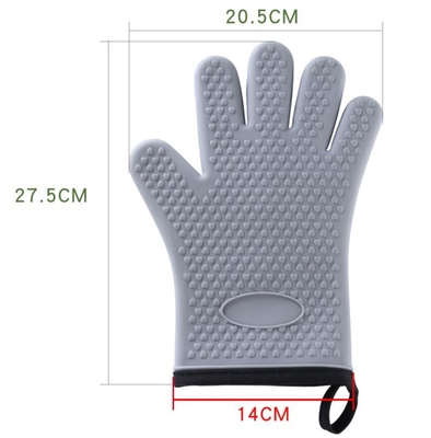 Bakery Silicone Bbq Gloves, Sarung Tangan Karet Silikon Fleksibel Untuk Memanggang