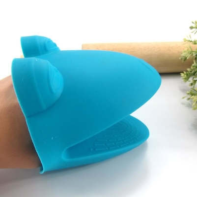 Bule Silicone Hand Gloves 10.5 * 10.5cm Universal Kompatibel Memakai Mudah