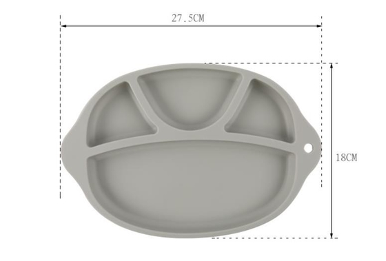 Anti Slip Silicone Kids Product Mudah Membersihkan Bahan Non-toksik Yang Dapat Dipecahkan