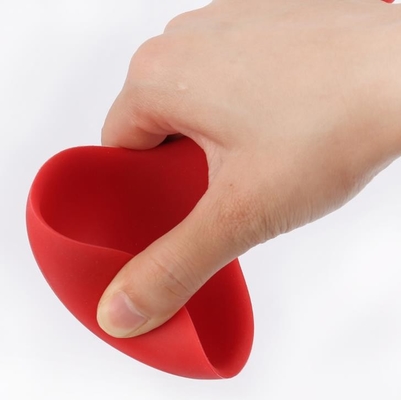 Warna solid Food Grade Silicone sendok sup memasak alat ukuran 28 * 8.5 * 3cm