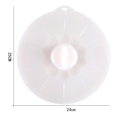 Ukuran besar Food Grade standar Silicone Food Preservation Bowl Tutup penutup