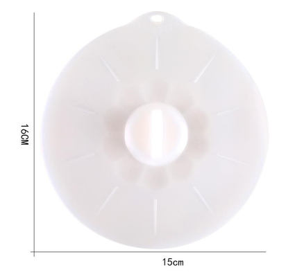 Ukuran kecil Food Grade standar Silicone Food Preservation Bowl Tutup penutup