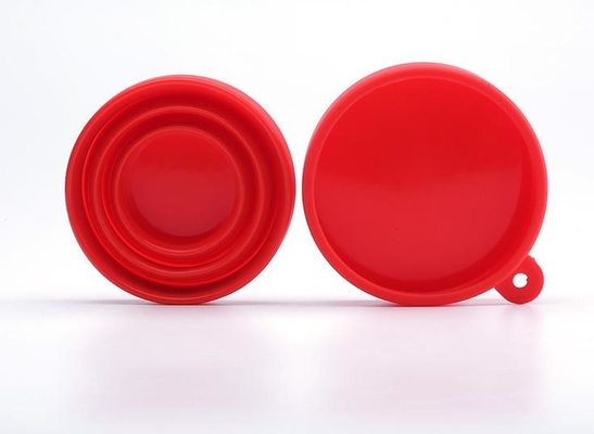 190ML gaya BPA Gratis Food Grade Silicone dilipat cangkir Lipat