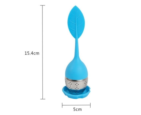 BAP gratis teh infuser Lucu silikon teh infuser daun bentuk FDA silikon