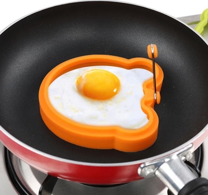 BPA Alat Dapur Silikon Gratis Bentuk Kucing Untuk Memasak Telur Goreng