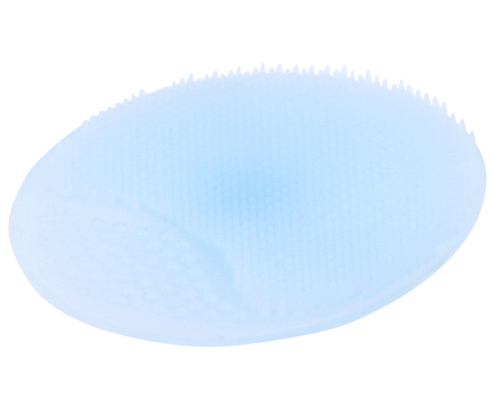 FDA Super Lembut Oval Silikon Sikat Pembersih Wajah Untuk Tubuh Dan Wajah