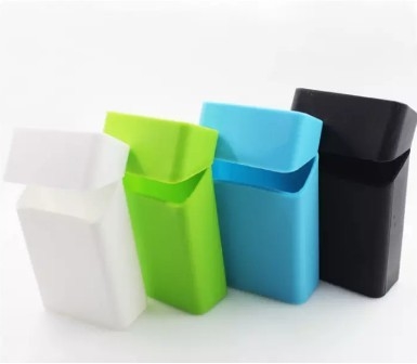 Cetak kustom Rokok Paket Penutup Silikon Kotak Rokok Fancy Silicone Case