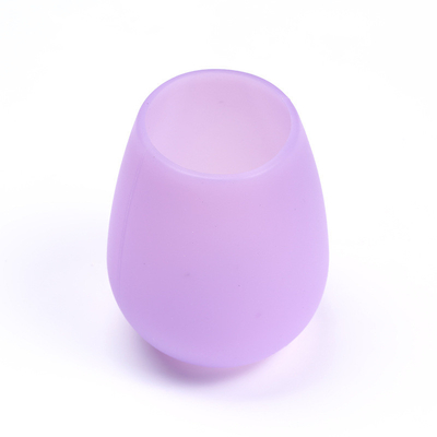 Unbreakable Reusable Colorful Silicon Cup Anggur, Gelas Anggur Silikon Kopi
