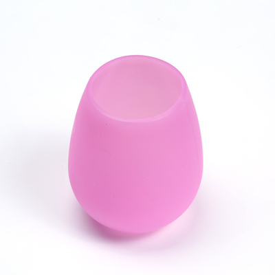 Unbreakable Reusable Colorful Silicon Cup Anggur, Gelas Anggur Silikon Kopi
